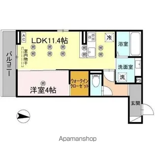 (仮称)クランツ泉町【3階】の間取り