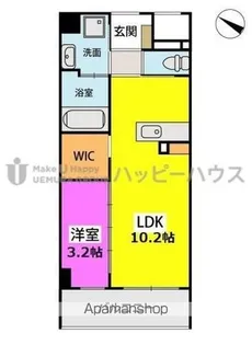 ノイエス ラント【3階】の間取り