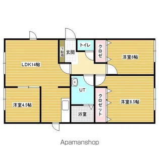 シャイン【2階】の間取り