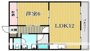 メジェーム住吉【*301号室】の間取り