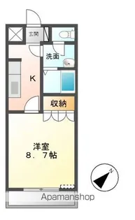 PEARーCOURT3(ピィアコートスリー)【1階】の間取り