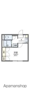 レオパレスツーエイト【1階】の間取り