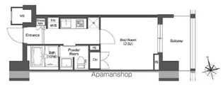 リーブルグラント西新宿 WEST【5階】の間取り