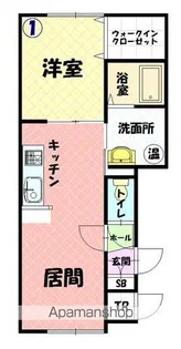 ELLE9条通B【2階】の間取り