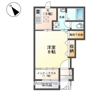 ヴェリテ【103号室号室】の間取り