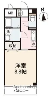 ヌーベル今里【103号室】の間取り