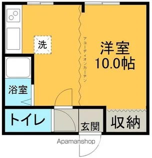 北海道網走市潮見2丁目【アパート】の間取り