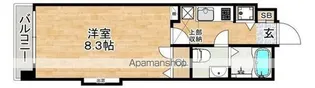 アクアシティ大手門【7階】の間取り