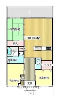 シティビル生目台【205号室】の間取り