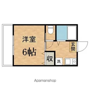リバーサイドハイツ【1階】の間取り