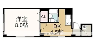 レザンタカダ【303号室】の間取り