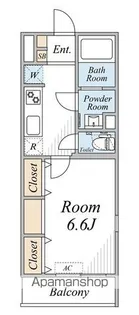 ガーデン アステリア 西千葉【1階】の間取り