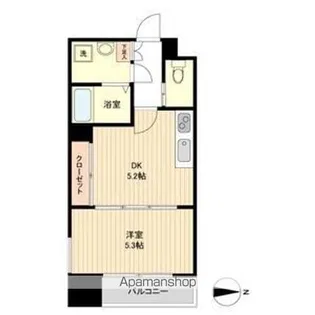 LA DOUCEUR片平【10階】の間取り
