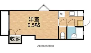 グリーンハウス【3階】の間取り