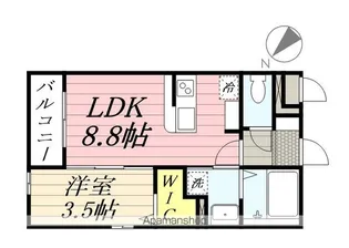 LUXCAS大橋【3階】の間取り