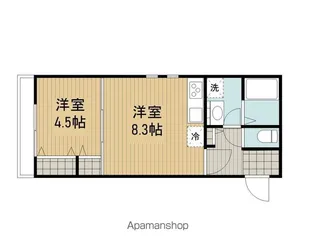 フォレスト上鶴間【2階】の間取り