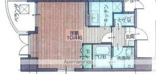 家納喜本川館【13階】の間取り