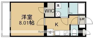 ロイヤルブルーム川越【1階】の間取り