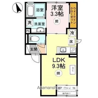 GLORIA【1階】の間取り