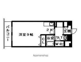 サテラ北34条【616号室】の間取り