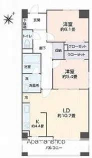 旭ビル21【7階】の間取り
