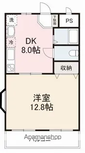 レイクサイド太田【1階】の間取り