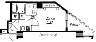 ステージファースト三軒茶屋アジールコートⅡ【11F-2号室】の間取り