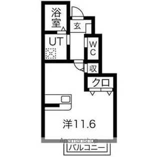 プリエール ヴェリテ【1階】の間取り