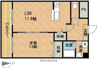MAHALO HAL【4階】の間取り