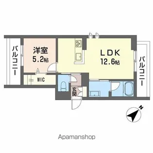 プティ・サーブル【3階】の間取り