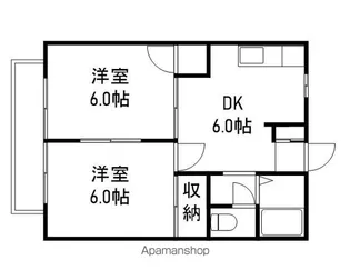エルディム岩崎【103号室】の間取り