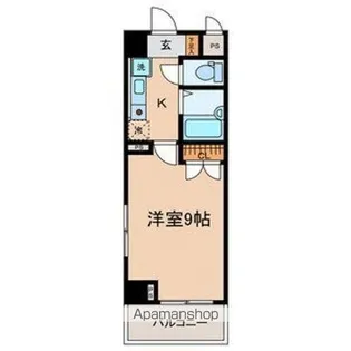 コウエツビル【301号室号室】の間取り