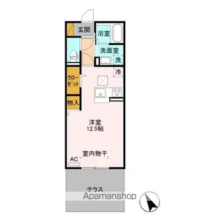 ロイヤルリッチヒル A【1階】の間取り