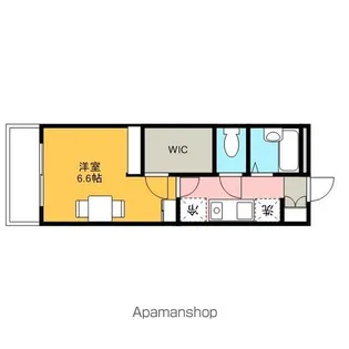レオパレス大曽根駅前【103号室】の間取り