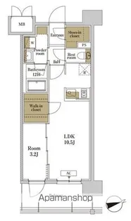 RJRプレシア川口【6階】の間取り