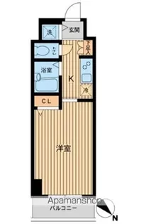 HF東神田レジデンス【12階】の間取り