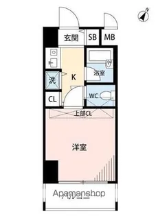 ダイナコート平尾山荘通り【8階】の間取り