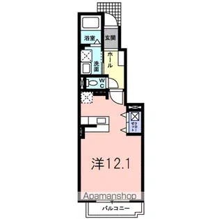 MOON BRIDGE3【1階】の間取り