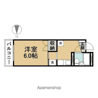 ドエル西葛西【4階】の間取り
