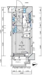 メインステージ亀有【10階】の間取り