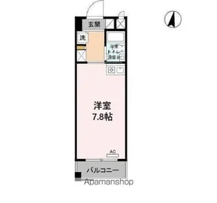 KOMODOKASA MIWA【5階】の間取り