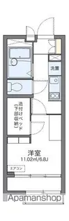 レオパレスヴェルレーヌ【2階】の間取り