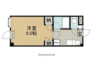 ハイツスターライト【104号室】の間取り