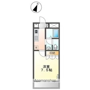 メゾン・ラヴィアンローズⅡ【205号室】の間取り