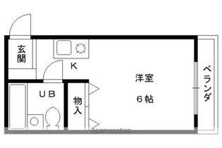 プルシャン山科【502号室】の間取り