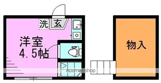 フェリスカンターレ【2階】の間取り