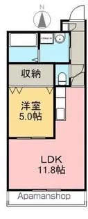 ルガーノ【1階】の間取り