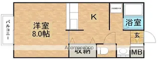 ルミナスI【106号室】の間取り
