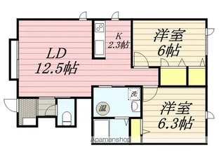 ミュンヘン福住【101号室】の間取り