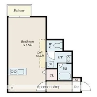 SERENDIP【2階】の間取り
